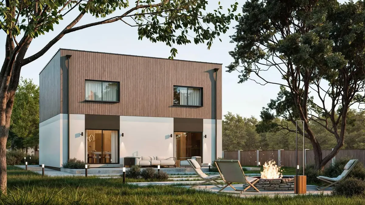 System 3E QUBE house